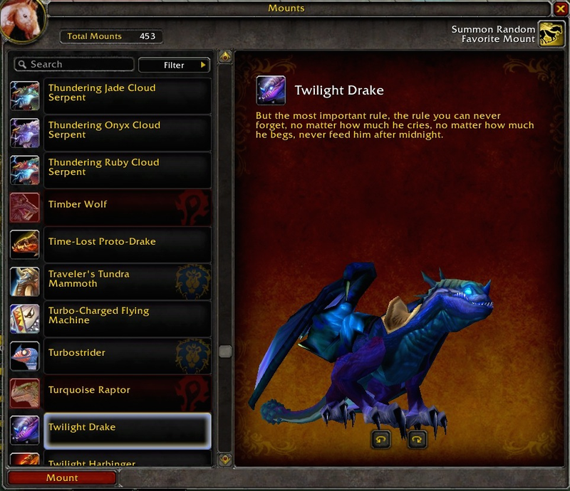 Illustration for article titled Blizzard Adds Silly Mount Descriptions In Warlords of Draenor Beta